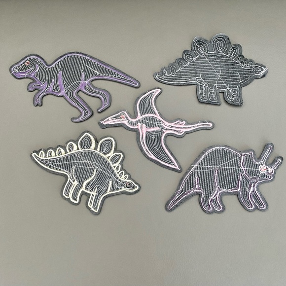 Dinosaur sequin patches NEW - Picture 7 of 8